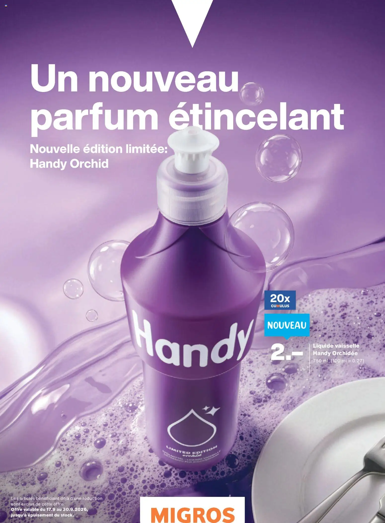 Migros aktionen Magazine FR – gültig ab 16.09.2026 | Seite: 4 | Produkte: Parfüm
