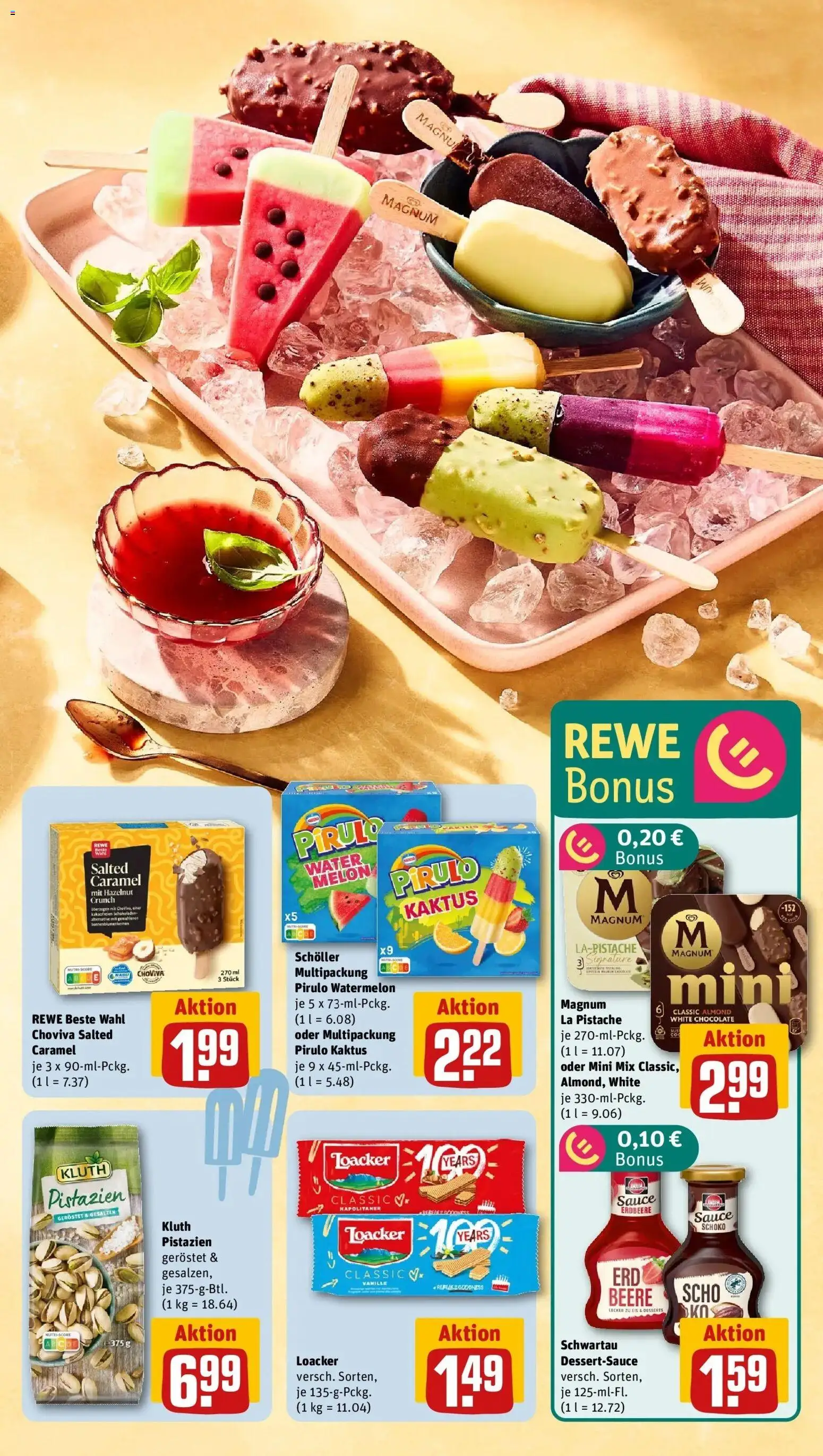 Rewe Prospekt Wilhermsdorf	 – gültig ab 27.04.2026 | Seite: 5 | Produkte: Pistazien, Eis