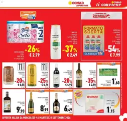 Anteprima del volantino BIRRA RADLER 11PARALLELI al limone 50 cl, Birra Radler 11paralleli al limone, 50 cl valido a partire dal 09/09/2026 | Pagina: 17 | Prodotti: Detergente, Fazzoletti, Prosecco, Lavatrice