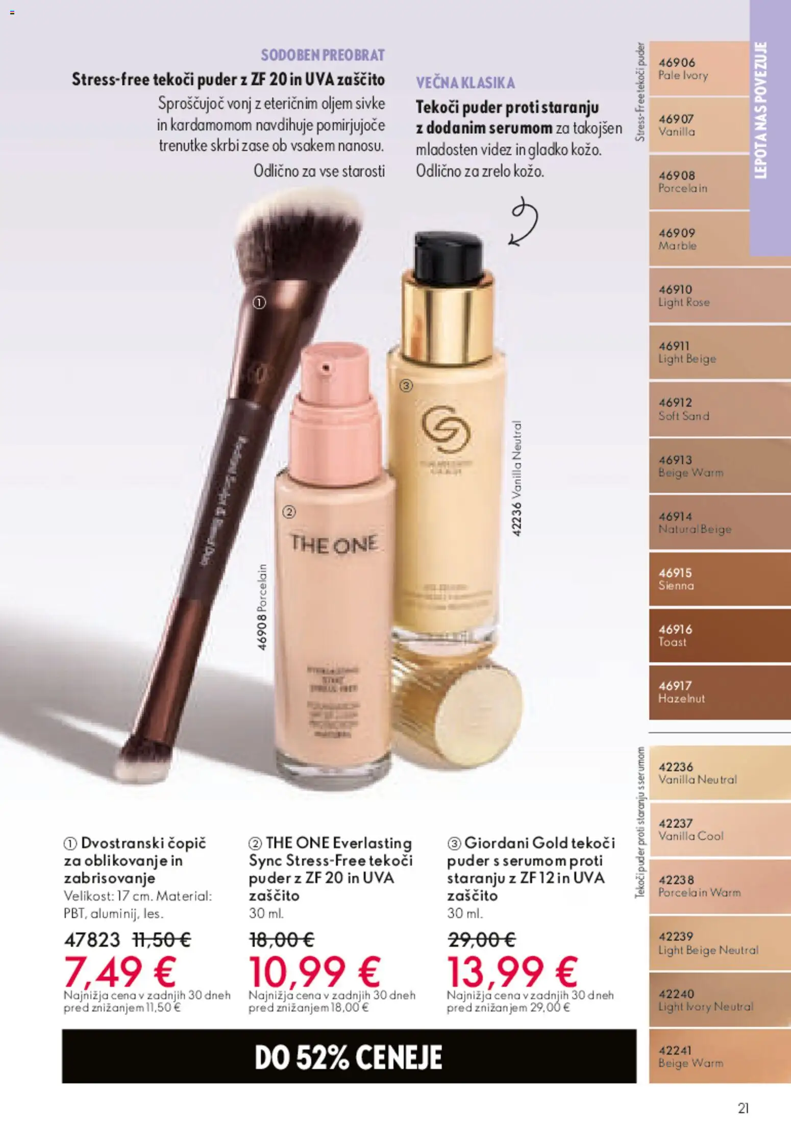 Novi Oriflame katalog ponudbe – veljaven od 13.05.2026 | Stran: 20 | Izdelki: Toast, Puder, Copic