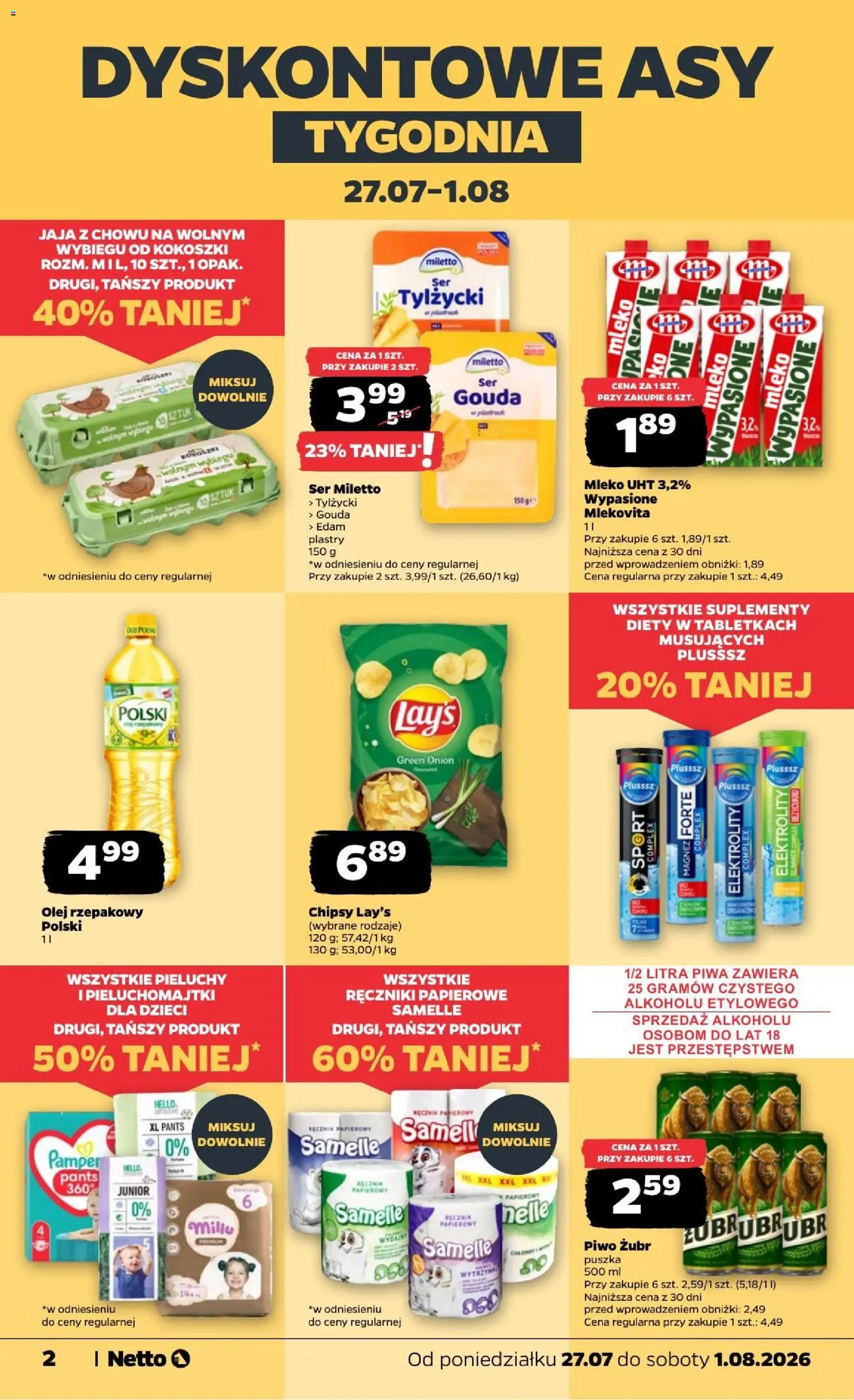 Netto gazetka od poniedziałku od 27.07.2026 — page 1