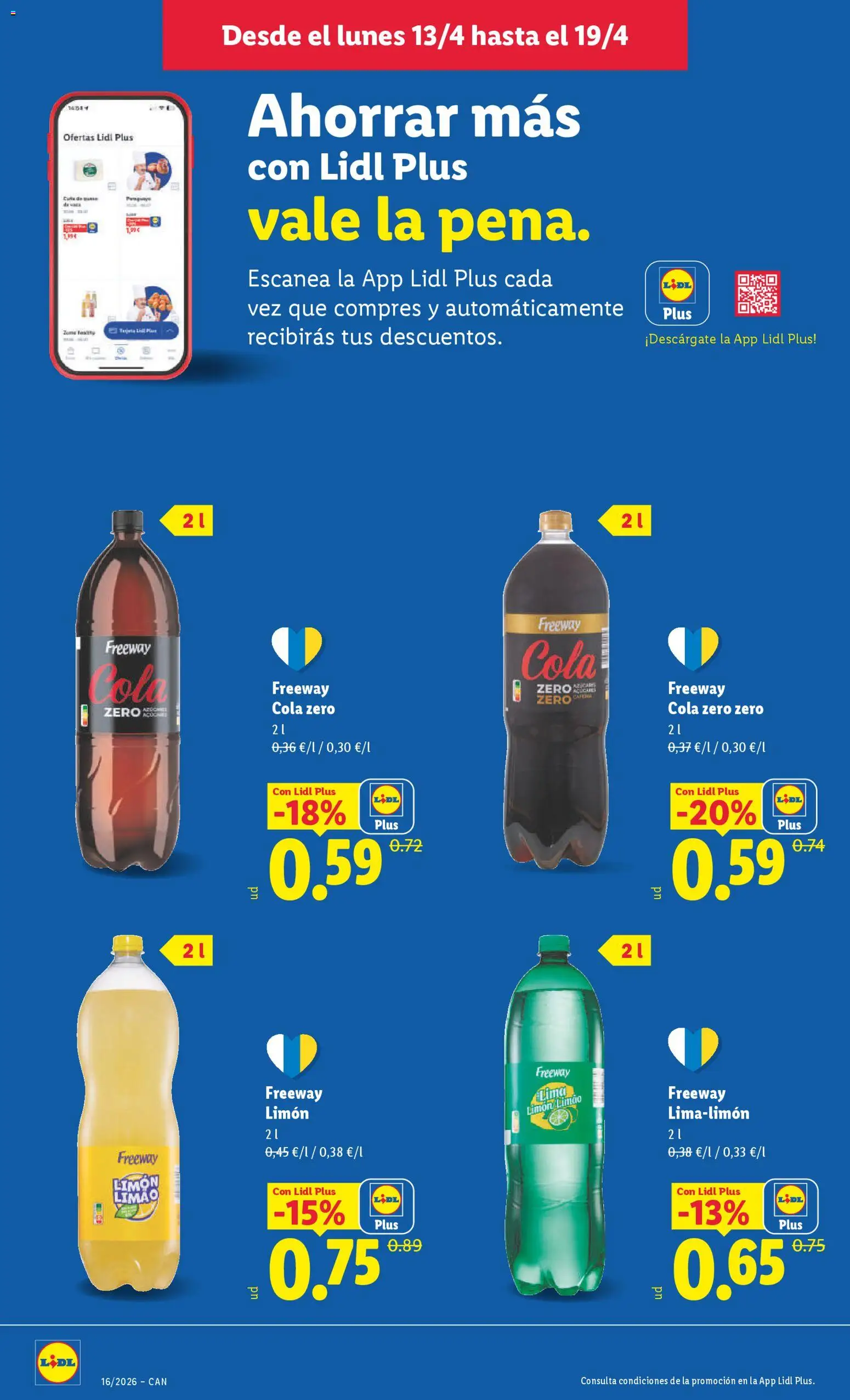Lidl Canarias │ válido desde el 13.04.2026 | Página: 18 | Productos: Lima