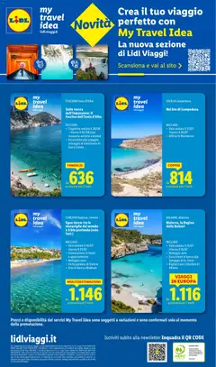 Anteprima del volantino Lidl volantino Viaggi valido a partire dal 30.04.2026 | Pagina: 12