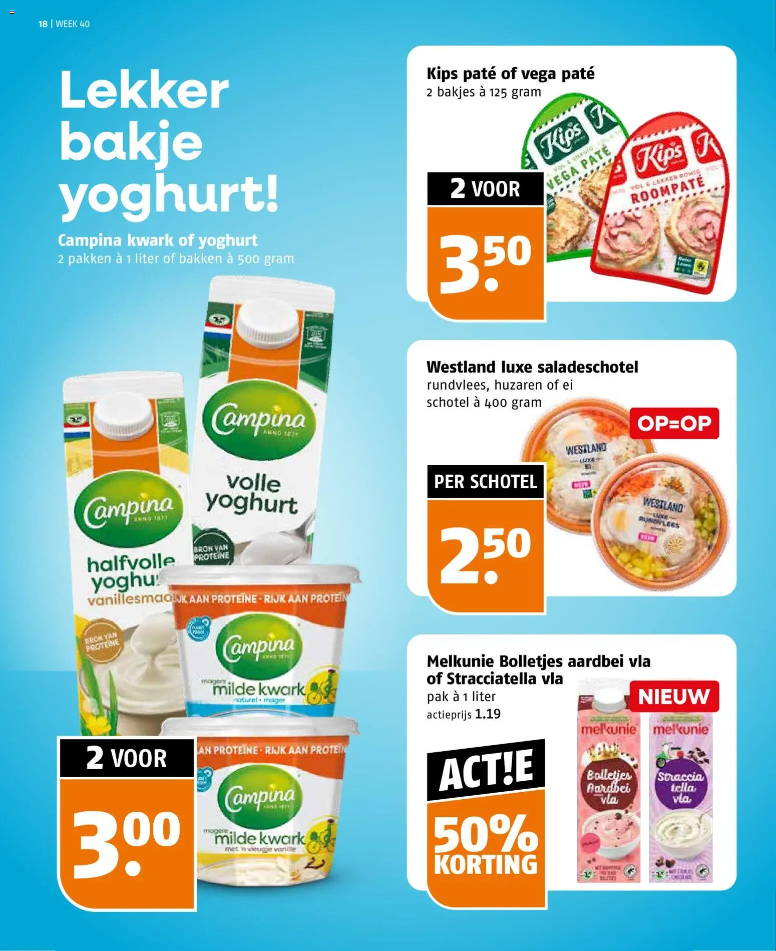 {H1} | Pagina: 18 | Producten: Yoghurt, Pâté, Bolletjes, Rundvlees