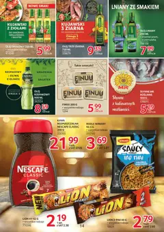 Pogląd oferty "Selgros cash&carry gazetka - Markowe produkty" - ważna od 21.05.2026 | Strona: 14 | Produkty: Czarnuszka, Nescafe, Kawa rozpuszczalna, Kawa