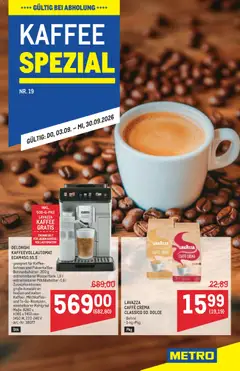 Metro angebote Kaffee Spezial ab 03.09.2026 gültig