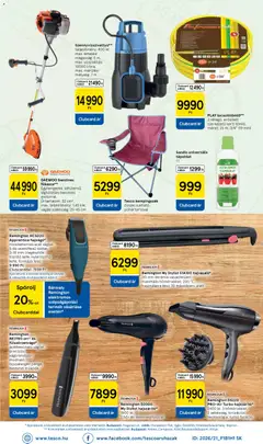 Tesco aktuális akciós újság - amely érvényes a következő dátumtól: 2026.07.23. | Oldal: 30 | Termékek: Tápoldat, Fűkasza, Locsolótömlő, Szennyvízszivattyú