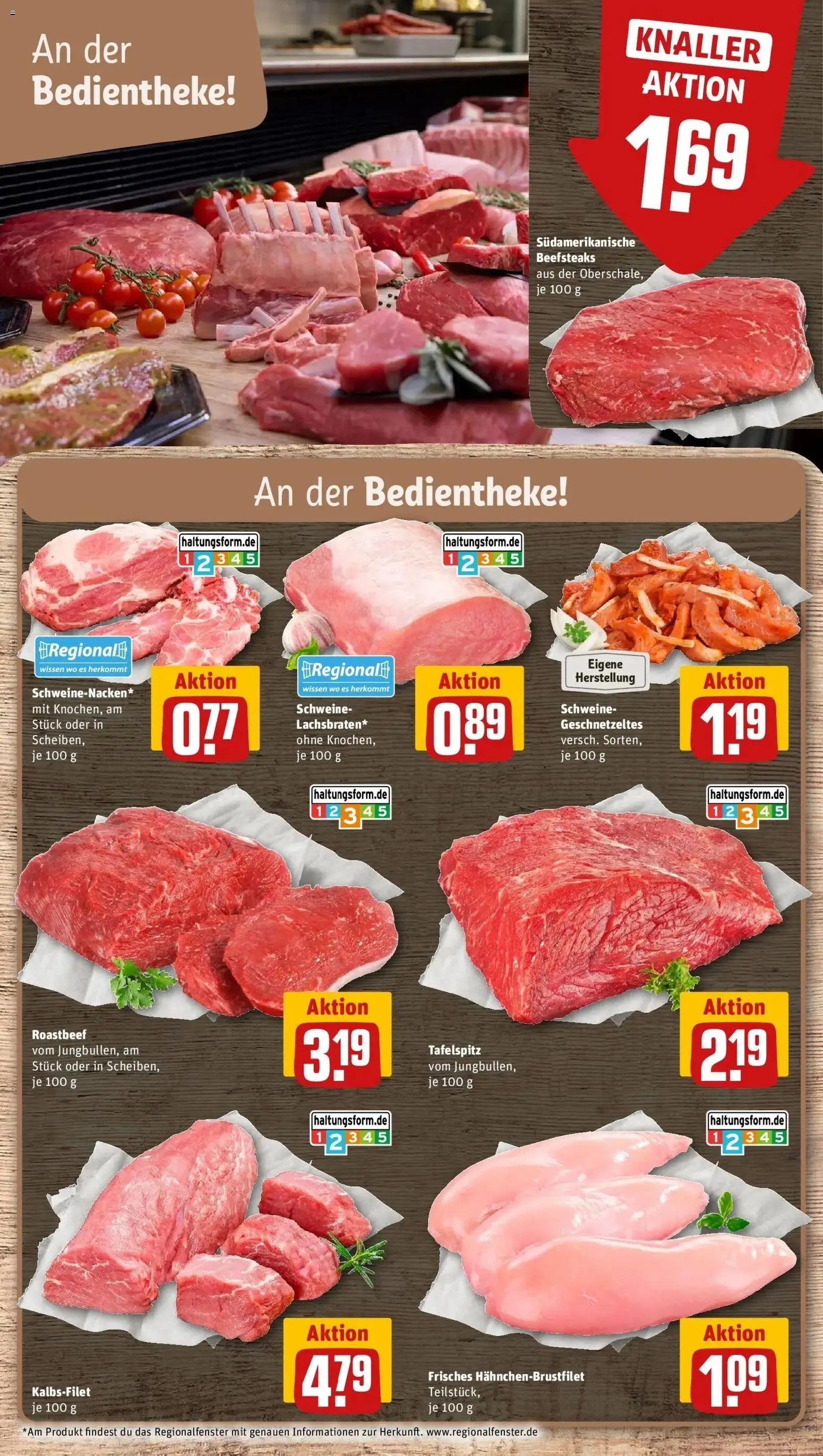 REWE Prospekt ab 05.10.2026 zum Blättern » Angebote | Seite: 10 | Produkte: Tafelspitz, Roastbeef