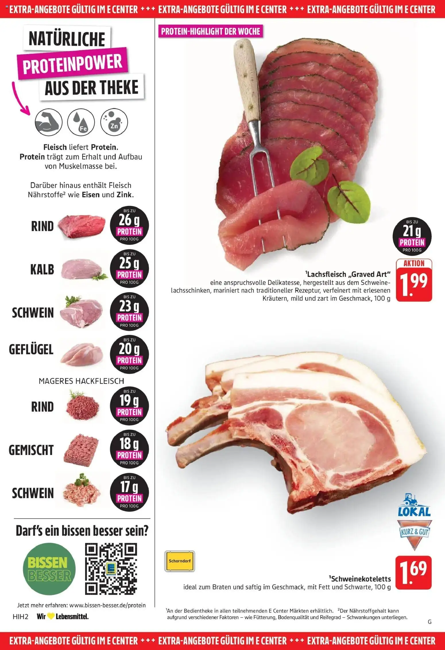 Eislingen – gültig ab 10.08.2026 | Seite: 22 | Produkte: Theke, Fleisch, Hackfleisch
