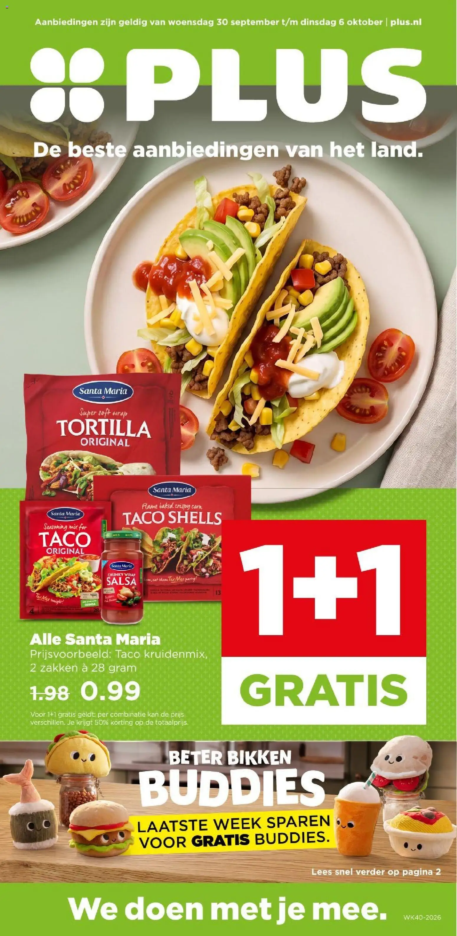 Plus Woensdag 30 September Voordeelacties