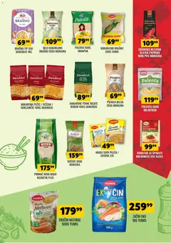 Tekijanka katalog - pregled Tekijanka kataloga - važi od 22.04.2026 | Strana: 7 | Proizvode: Palenta, Paprika, Brašno, Pirinač
