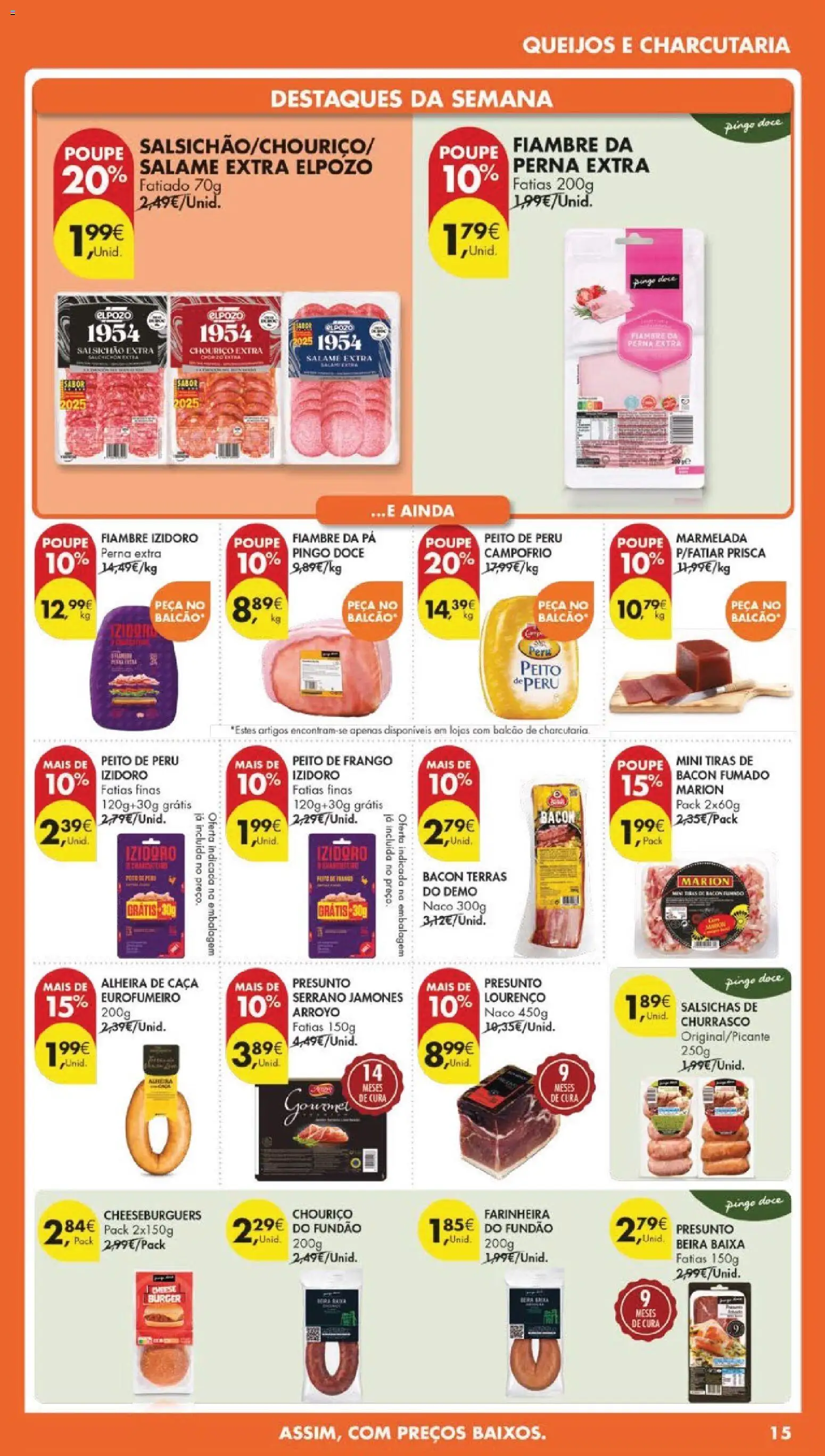 Pingo Doce folheto │ válido de 21.04.2026 | Página: 17 | Produtos: Frango, Peru, Salame, Pá