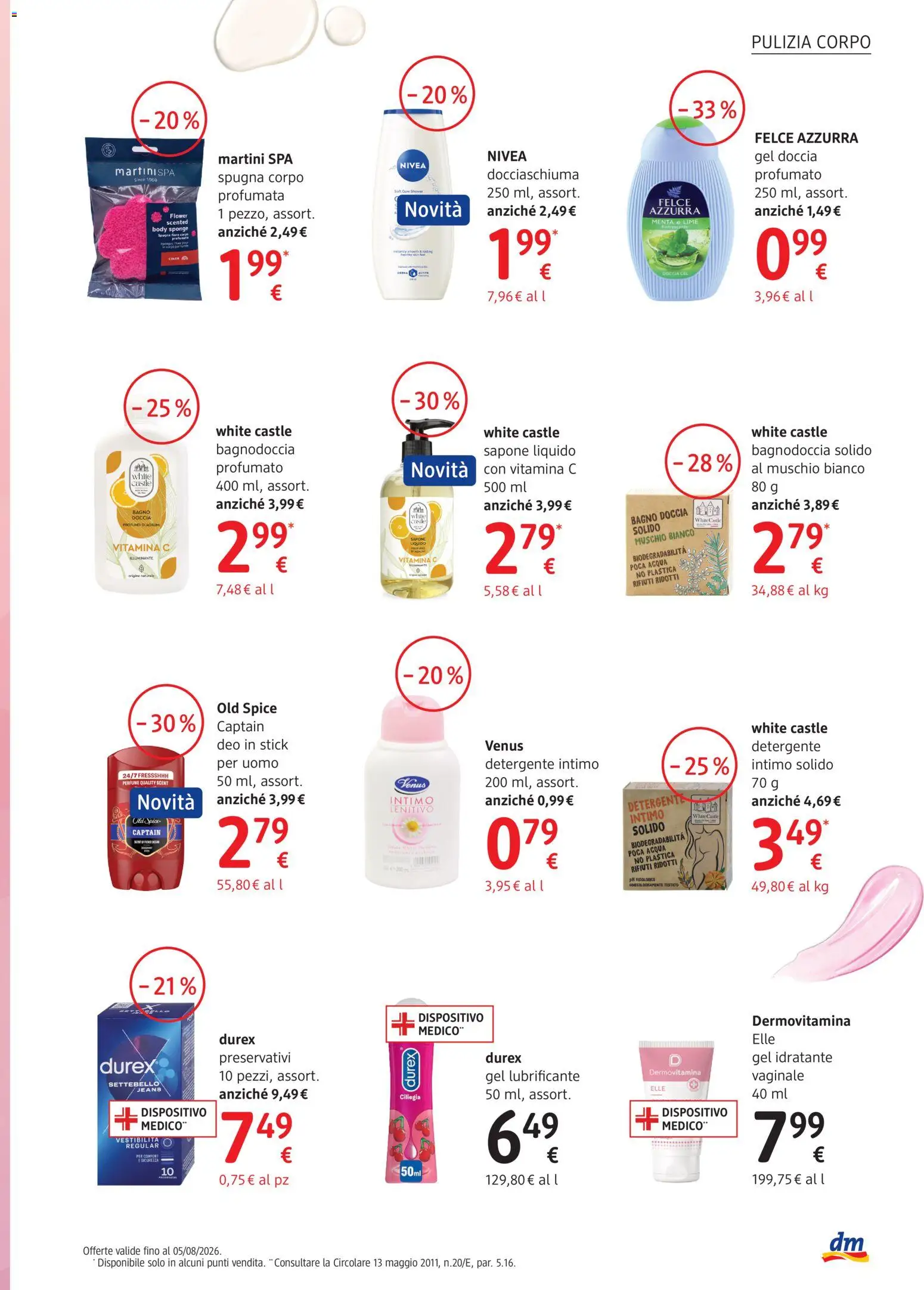 Volantino dm drogerie markt del 16/07/2026 | Pagina: 7 | Prodotti: Sapone, Acqua, Jeans, Menta