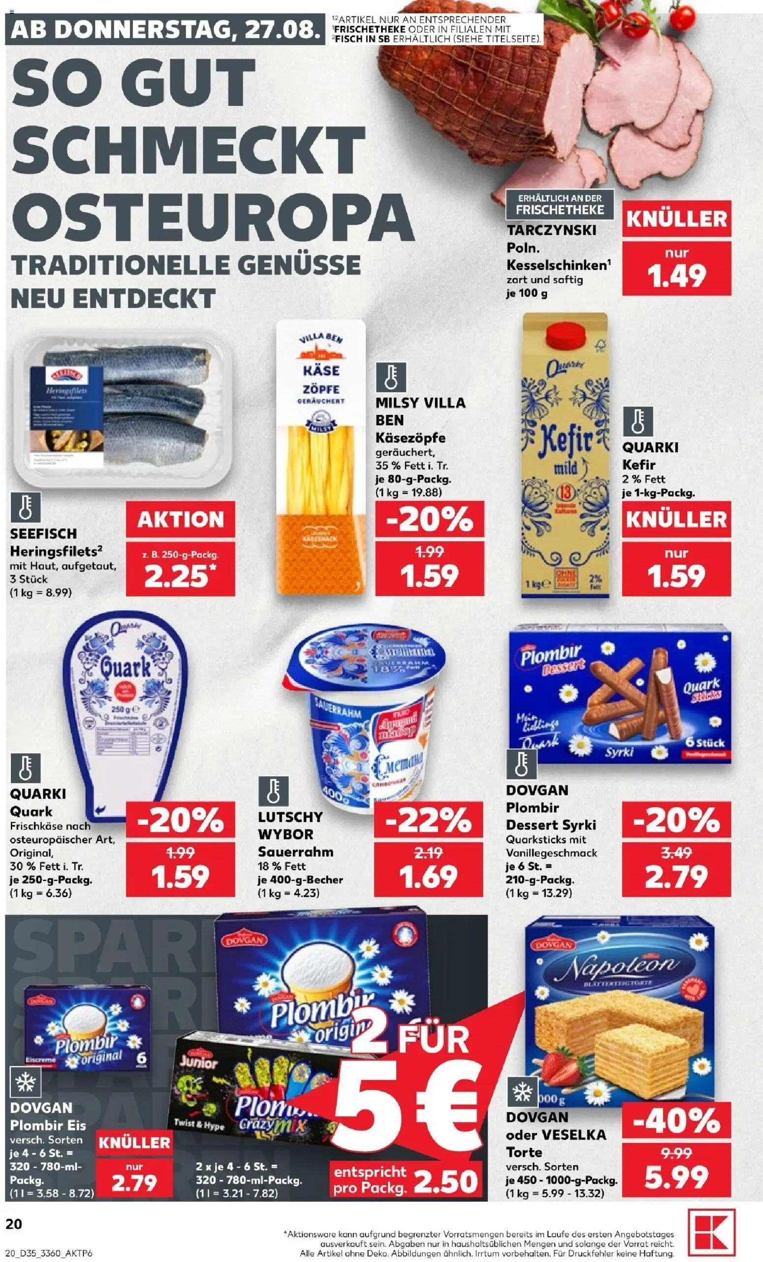 Kaufland Prospekt – gültig ab 27.08.2026 | Seite: 20