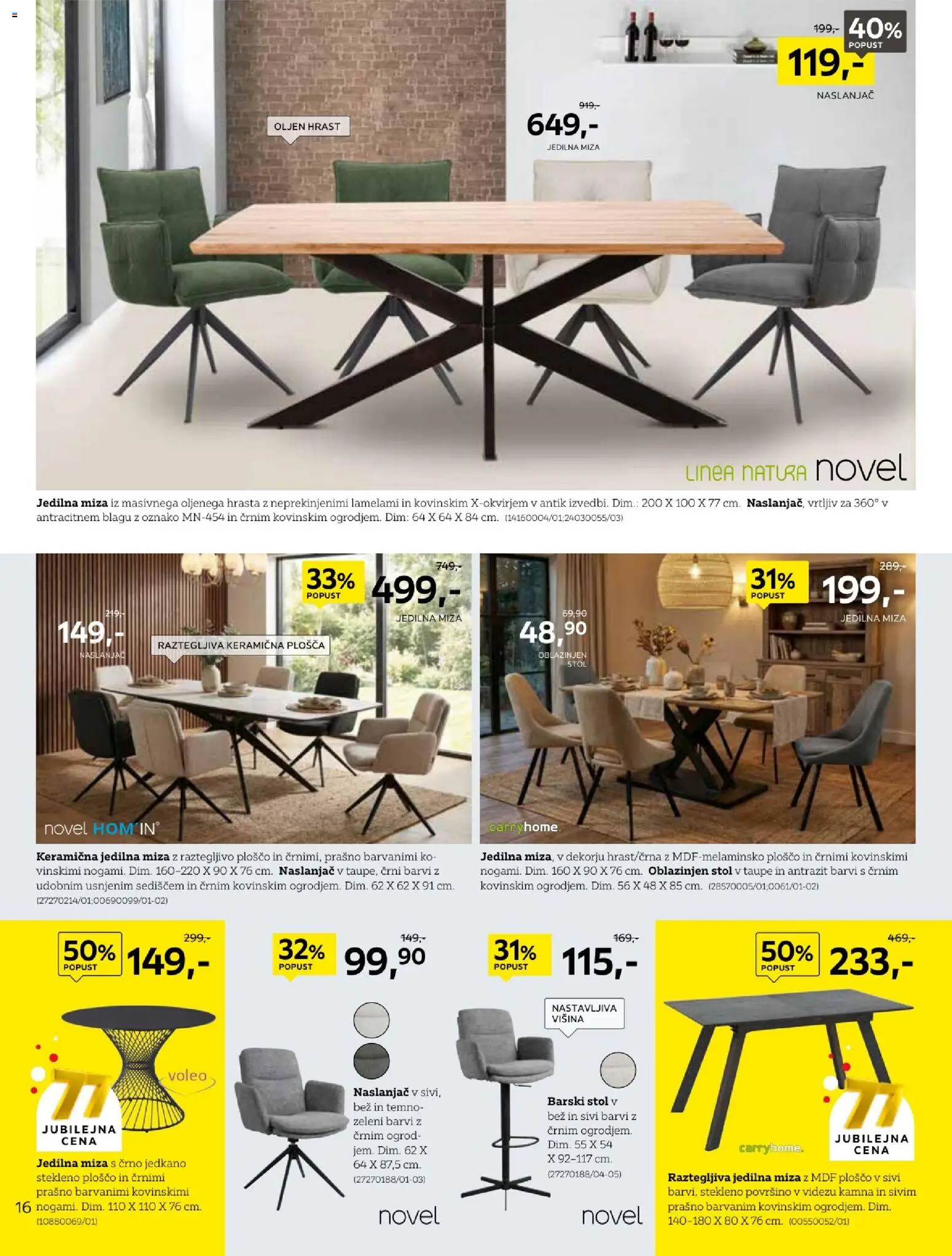 Novi XXXL Lesnina katalog ponudbe – veljaven od 31.08.2026 | Stran: 16