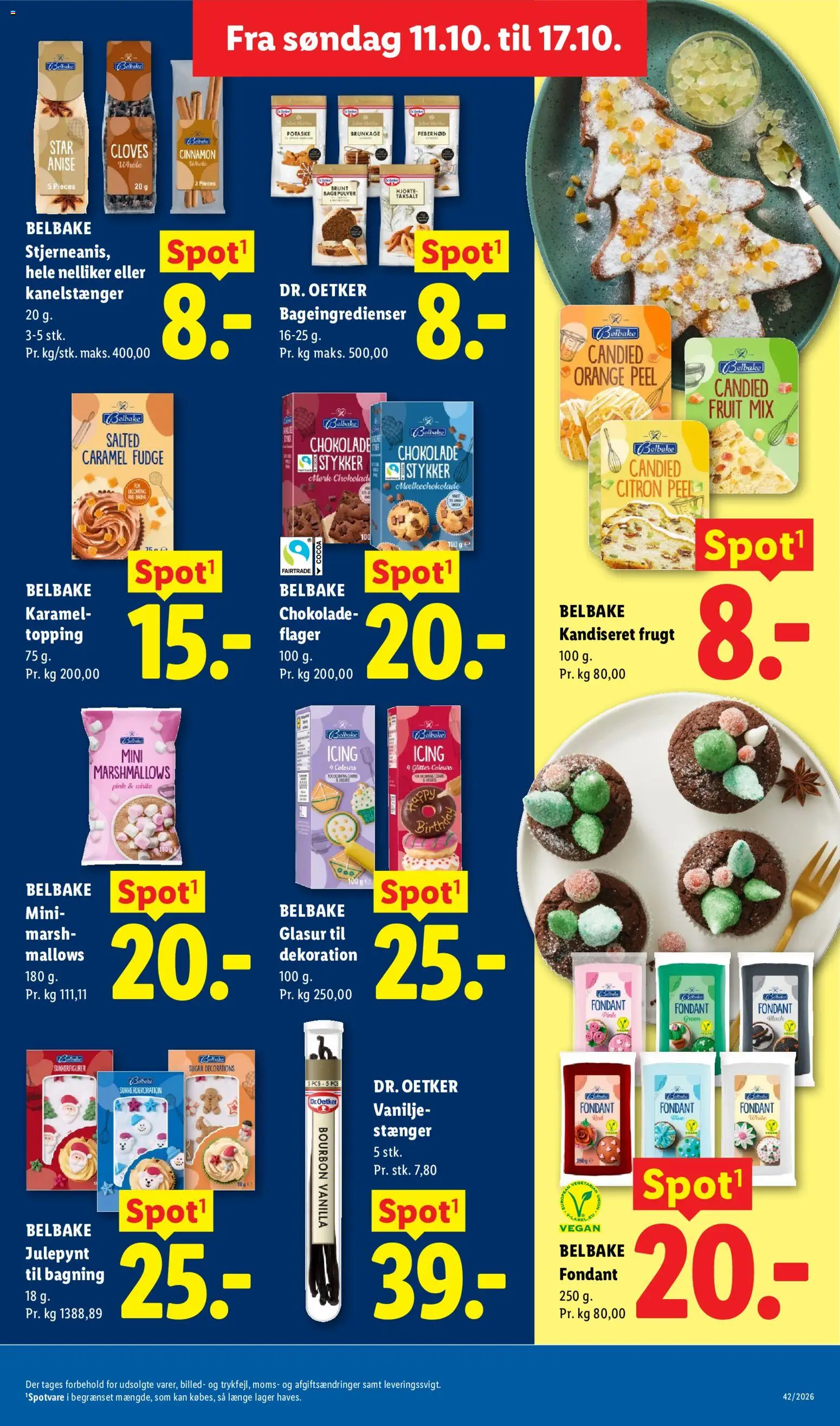 Lidl tilbudsavis – gyldig fra 11/10/2026 | Side: 33 | Produkter: Bourbon, Flager, Søm, Bagepulver
