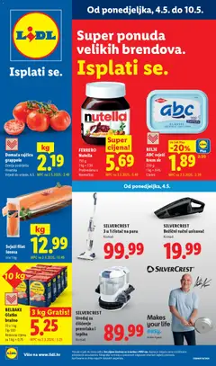 Lidl Katalog - Pregled kataloga iz trgovine Lidl, vrijedi od 04.05.2026