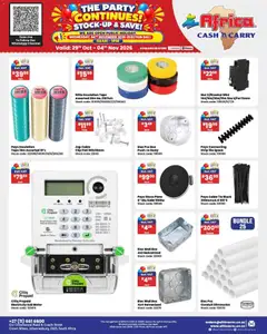 Africa Cash & Carry specials catalogue – valid from 29/10/2026 | Page: 50