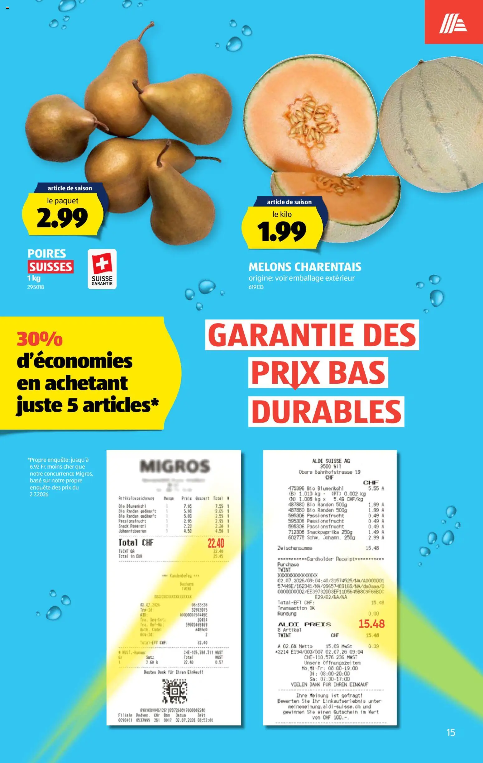 Aldi aktionen FR – gültig ab 13.08.2026 | Seite: 15