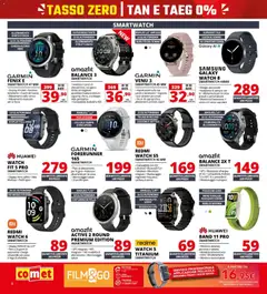 Anteprima del volantino Comet volantino valido a partire dal 16/07/2026 | Pagina: 8 | Prodotti: Huawei, Pellicola, Alluminio, Smartwatch
