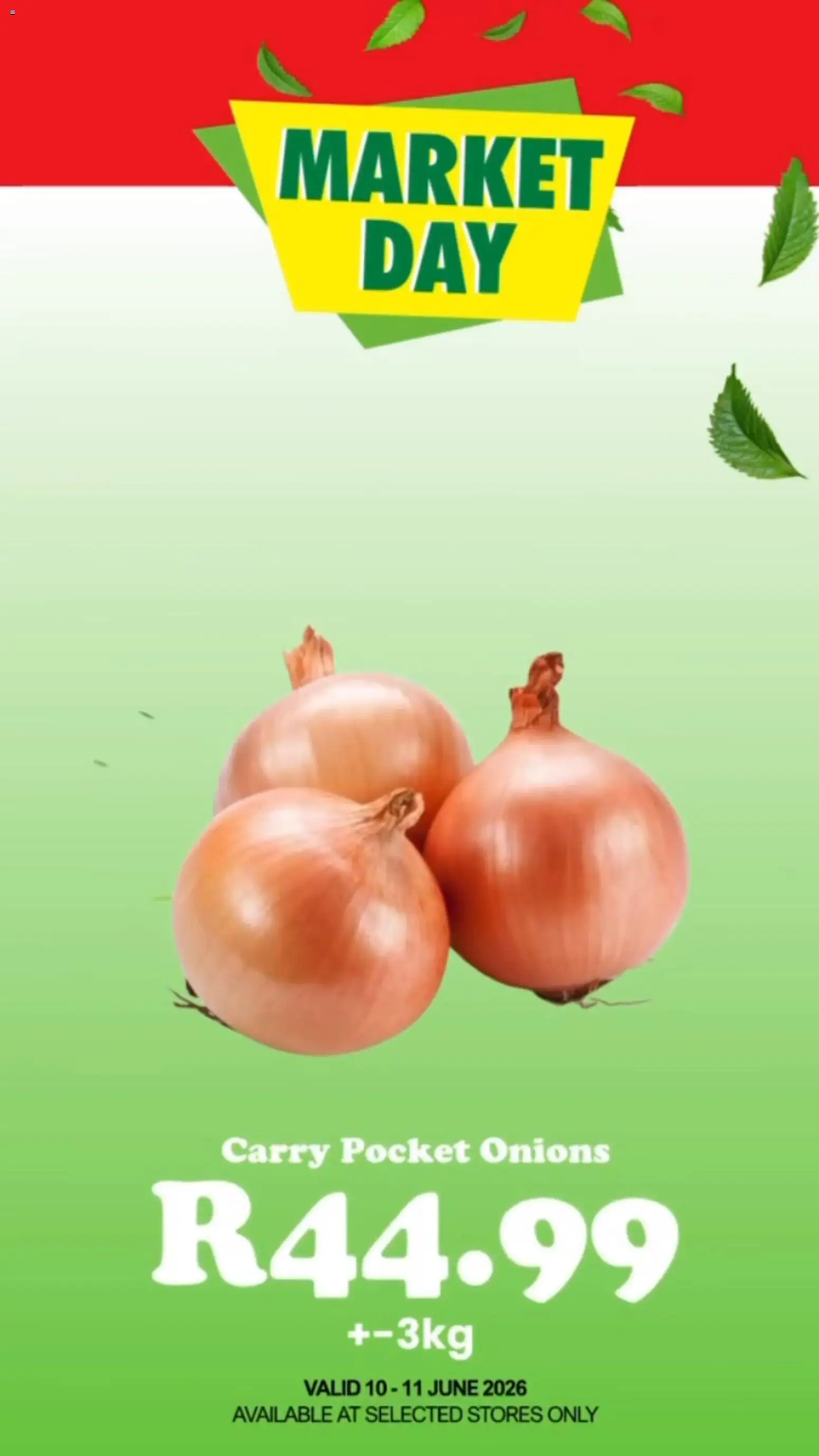 New Check Save catalogue – valid from 10.06.2026 | Page: 3 | Products: Onions