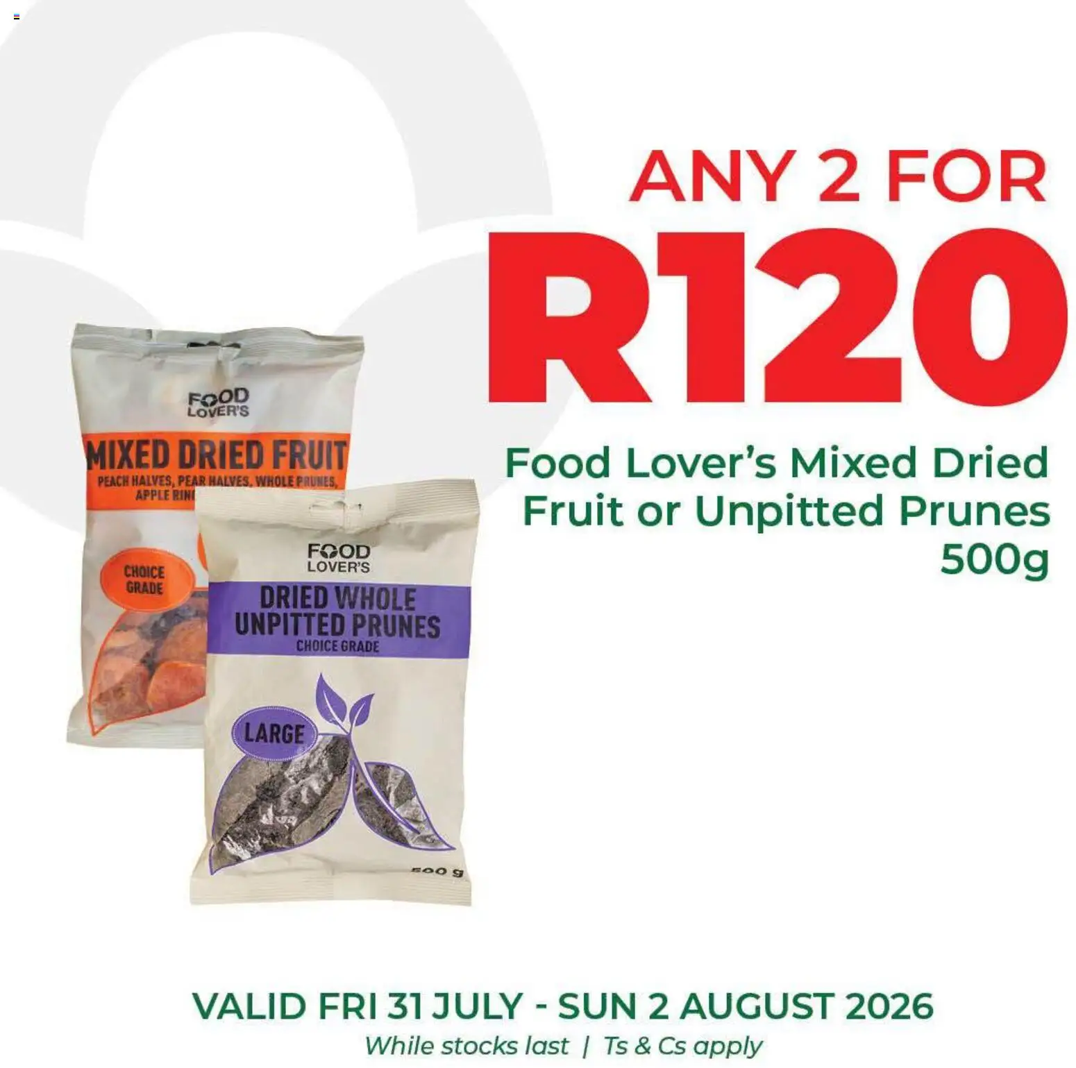 New Food Lover's Market catalogue – valid from 31/07/2026 | Page: 4 | Products: Fruit, Peach