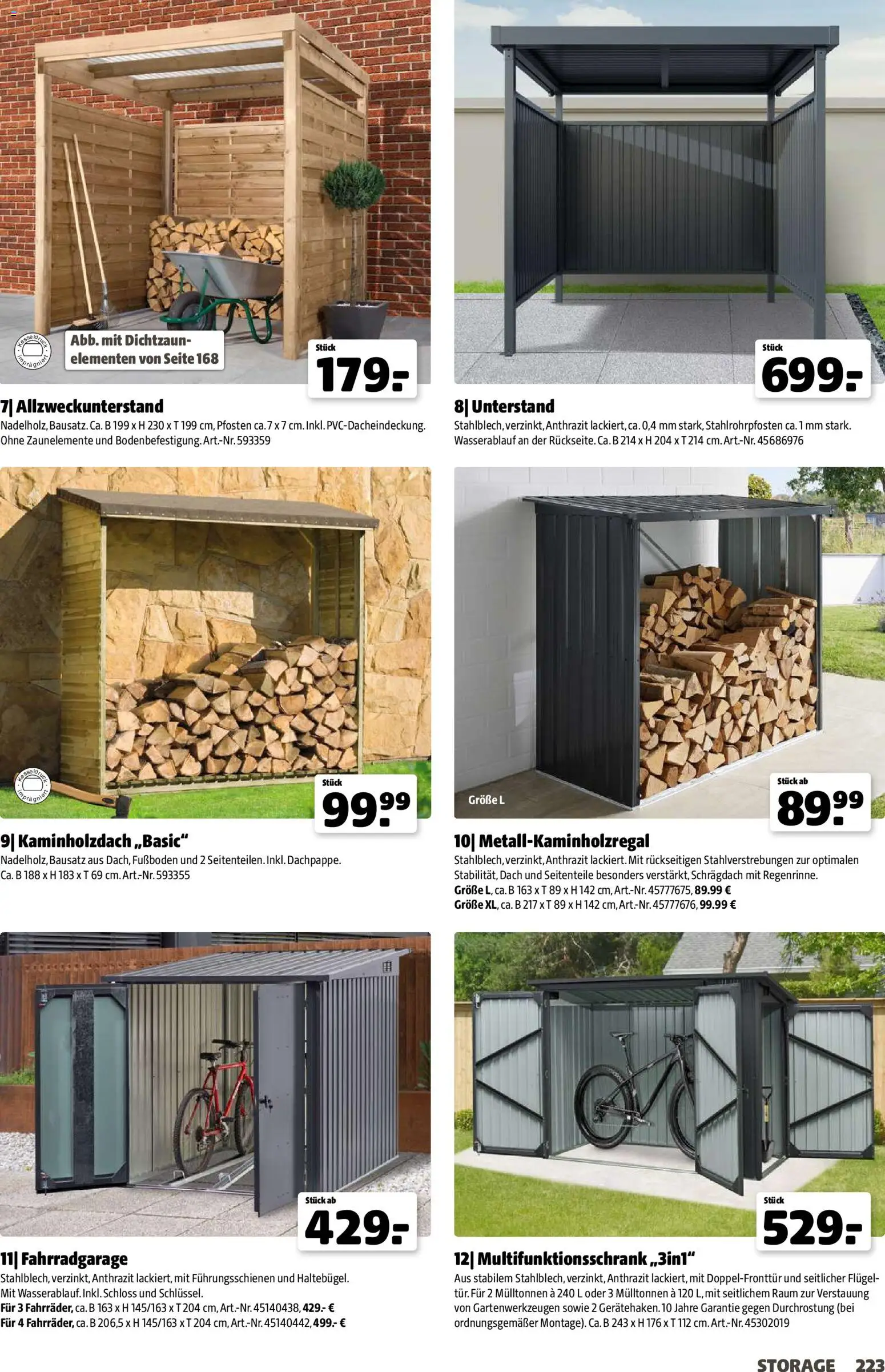 Hagebau Gartenjahr gültig ab 13.03.2026 | Seite: 223