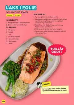 Forhåndsvisning av Grillfest hos Bunnpris gyldig fra 25.04.2026 | Side: 41 | Produkter: Gown, Brokkoli, Grill, Sitron