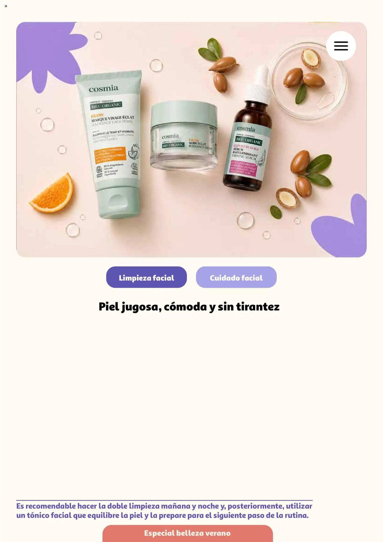 Alcampo Catálogo digital Belleza 2026 III │ válido desde el 05/05/2026 | Página: 4 | Productos: Sérum, Cómoda