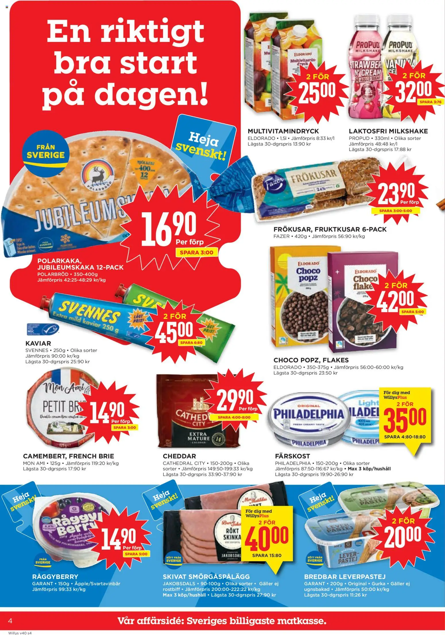 Willys reklamblad aktuell från 28/09/2026 | Sida: 4