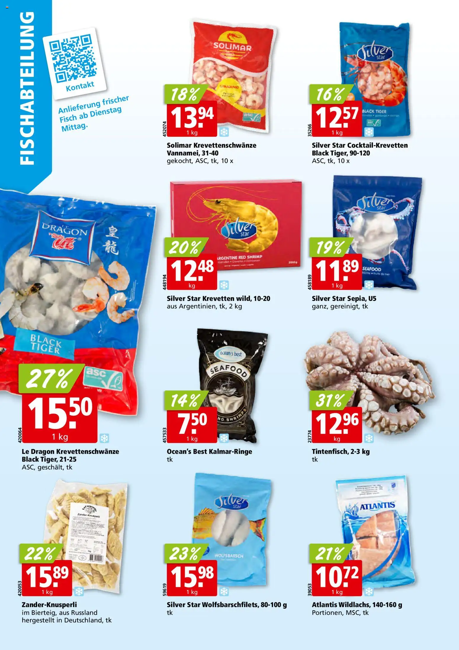 Aligro aktionen Schlieren, Gossau SG, Frauenfeld, Rapperswil-Jona, Sargans, Bern – gültig ab 05.10.2026 | Seite: 4 | Produkte: Fisch