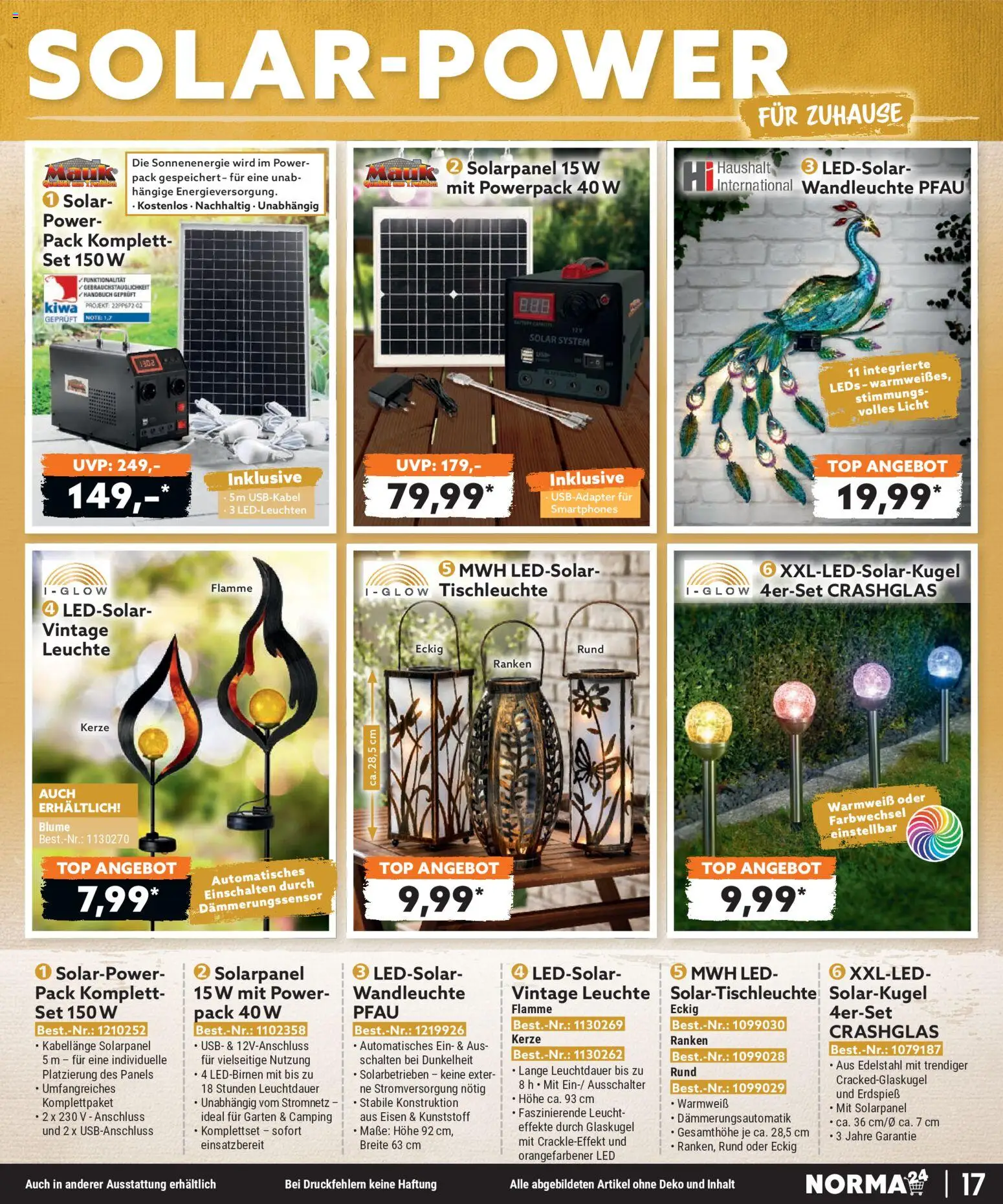 Norma Bestellmagazin Juni 2026 – gültig ab 01.06.2026 | Seite: 17
