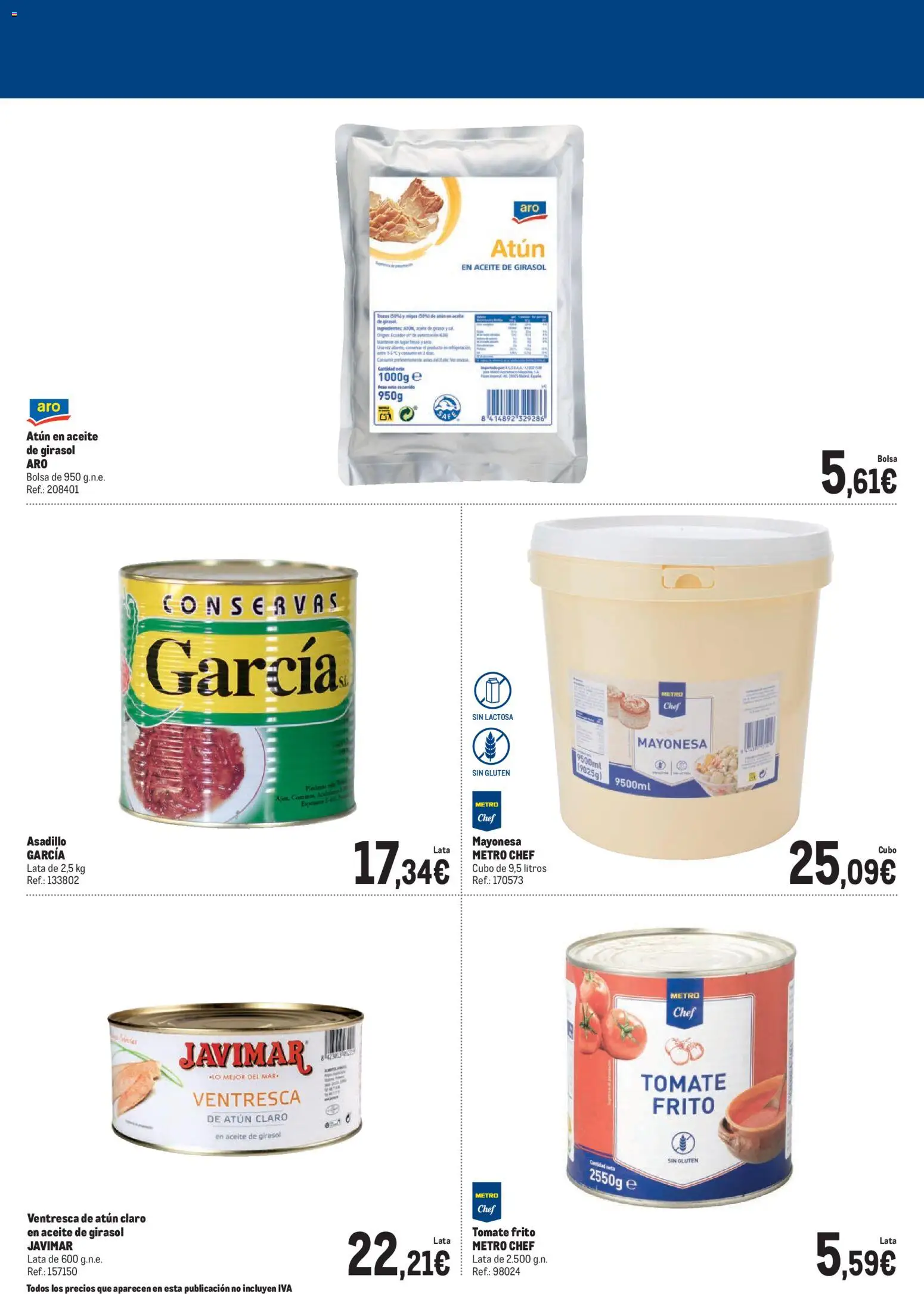 Makro Corpus Christi Toledo │ válido desde el 21.05.2026 | Página: 2 | Productos: Aceite, Aceite de girasol, Bolsa, Atún claro