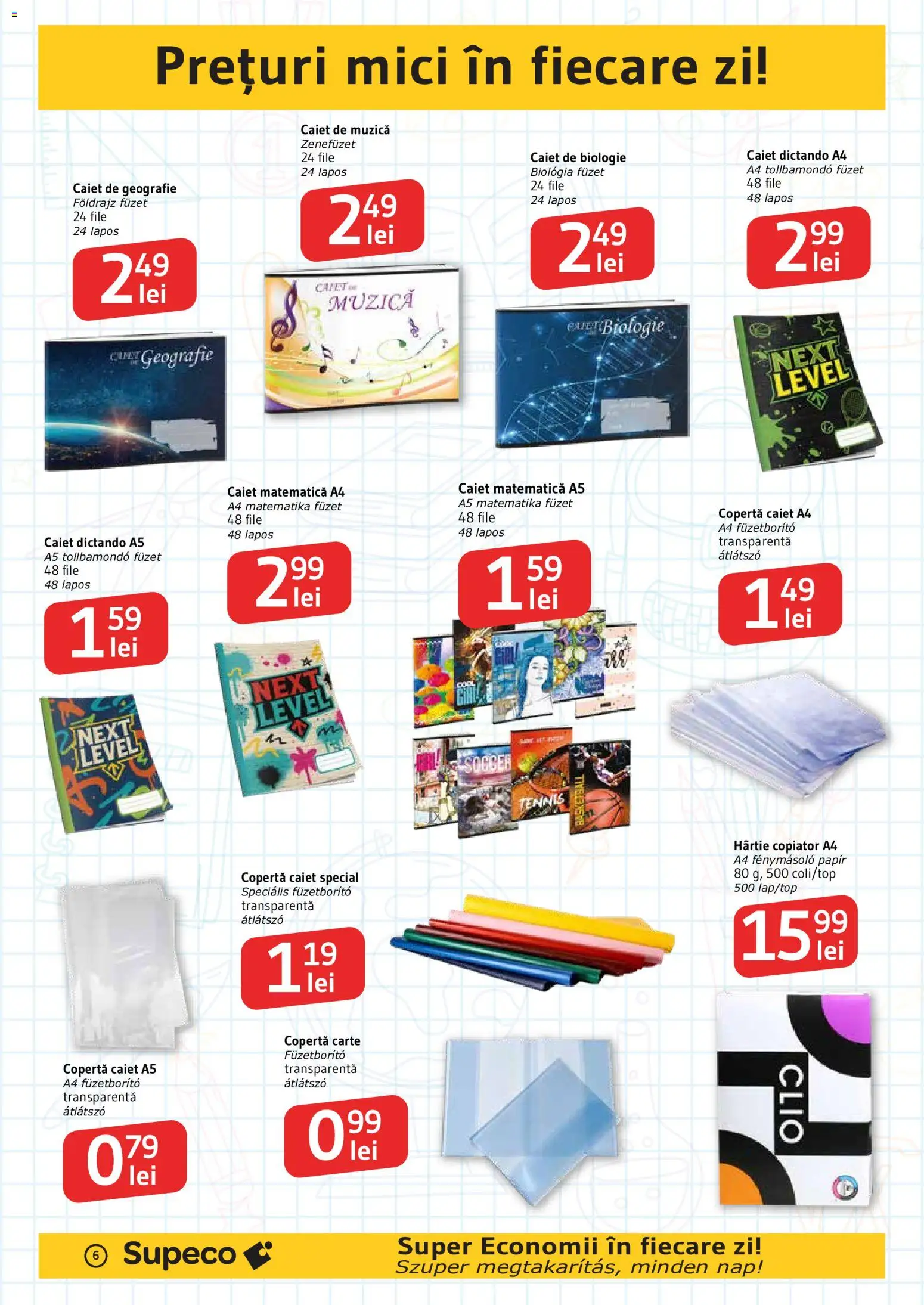 Noul catalog Supeco – valabil de la 20.08.2026 | Pagină: 6 | Produse: Mici