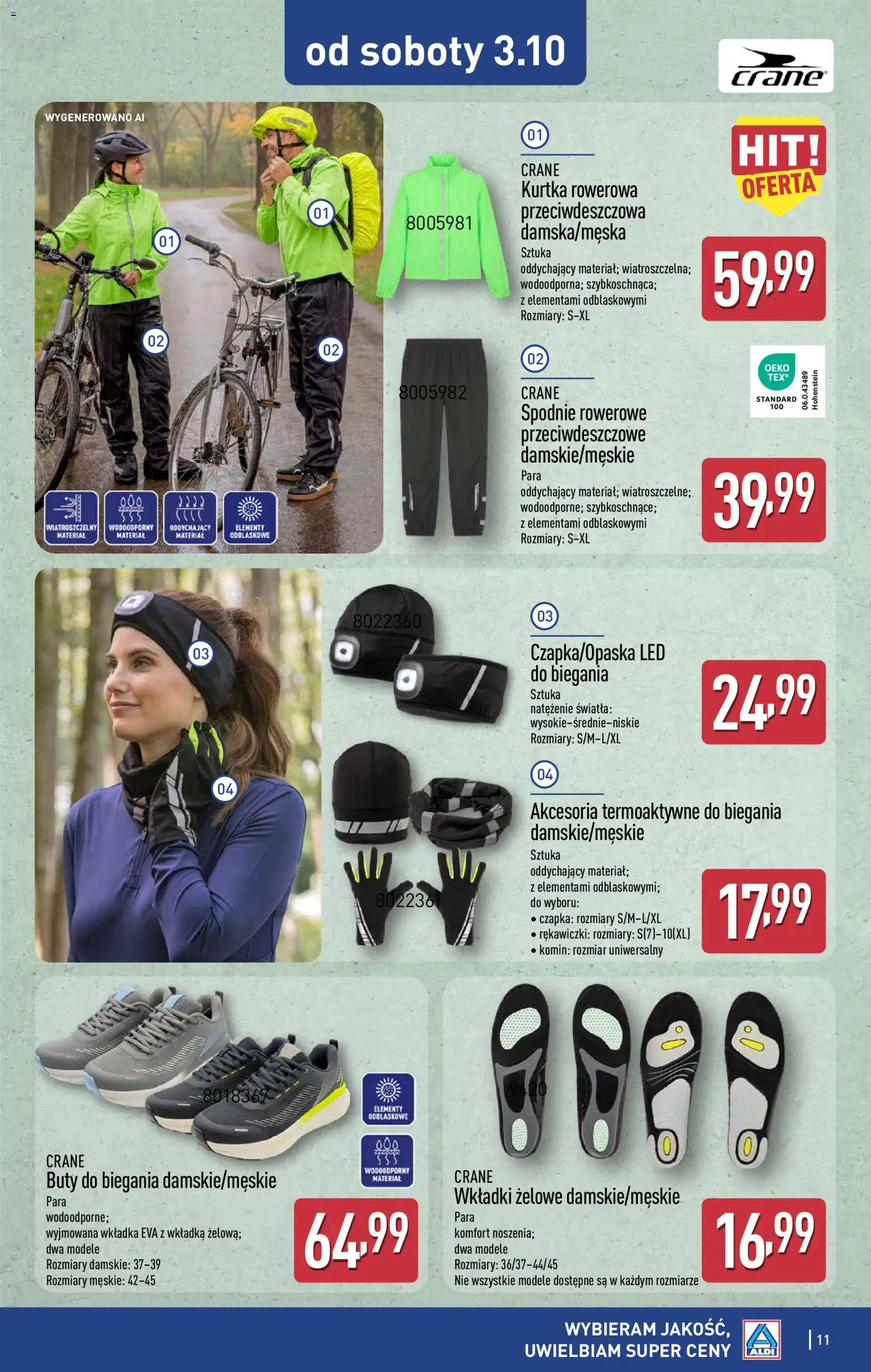 Aldi gazetka - Artykuły przemysłowe i tekstylia od 30.09.2026 | Strona: 11