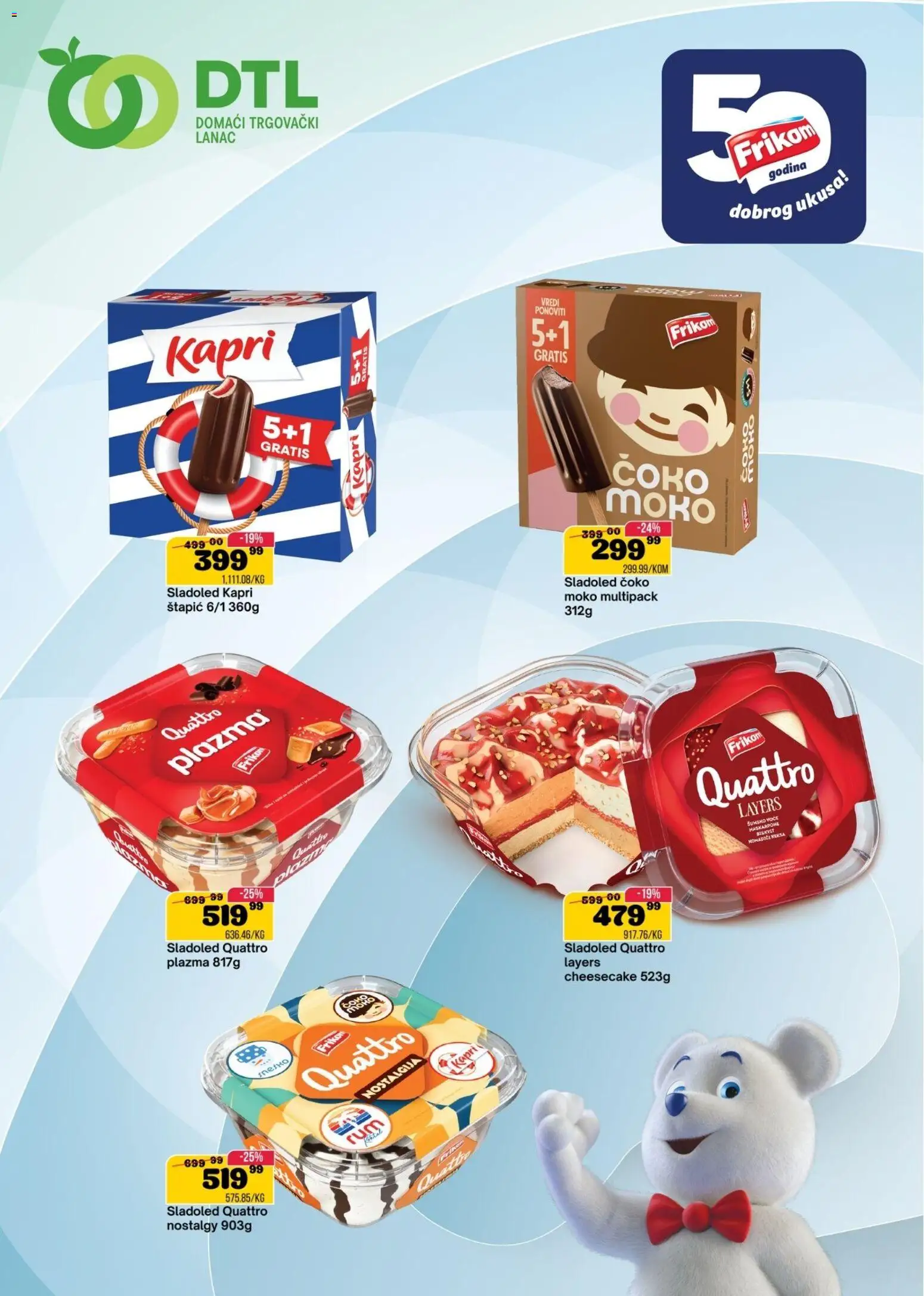 Senta Promet katalog - važi od 03.06.2026 | Strana: 3 | Proizvode: Sladoled, Plazma, Cheesecake