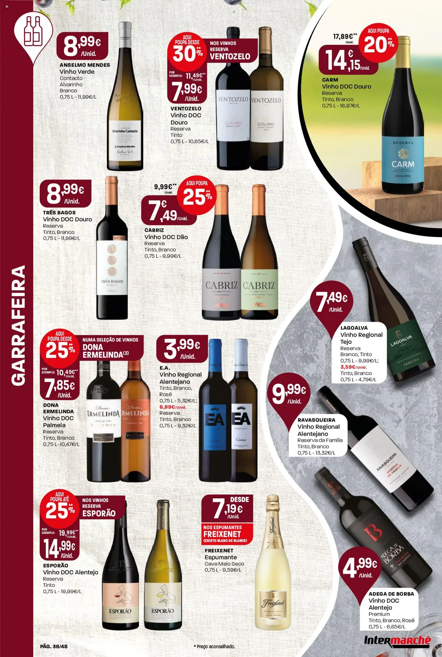 Intermarché folheto │ válido de 02/07/2026 | Página: 38 | Produtos: Espumante, Vinho