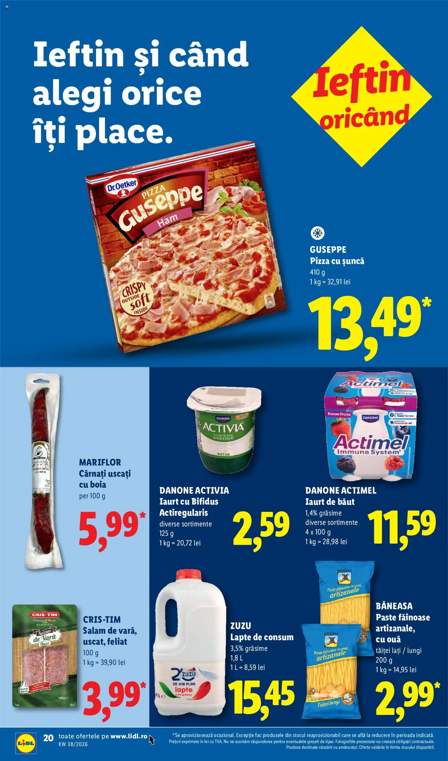 Noul catalog Lidl – valabil de la 14.09.2026 | Pagină: 20