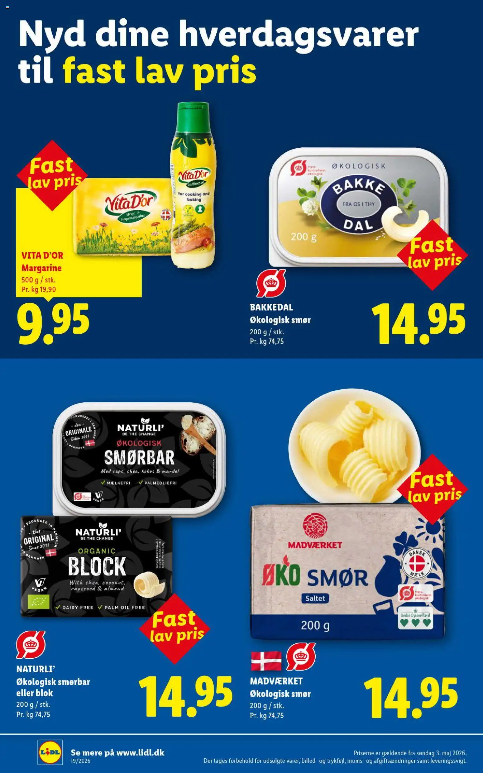 Lidl tilbudsavis – gyldig fra 13/09/2026 | Side: 42 | Produkter: Mælk, Smør, Margarine