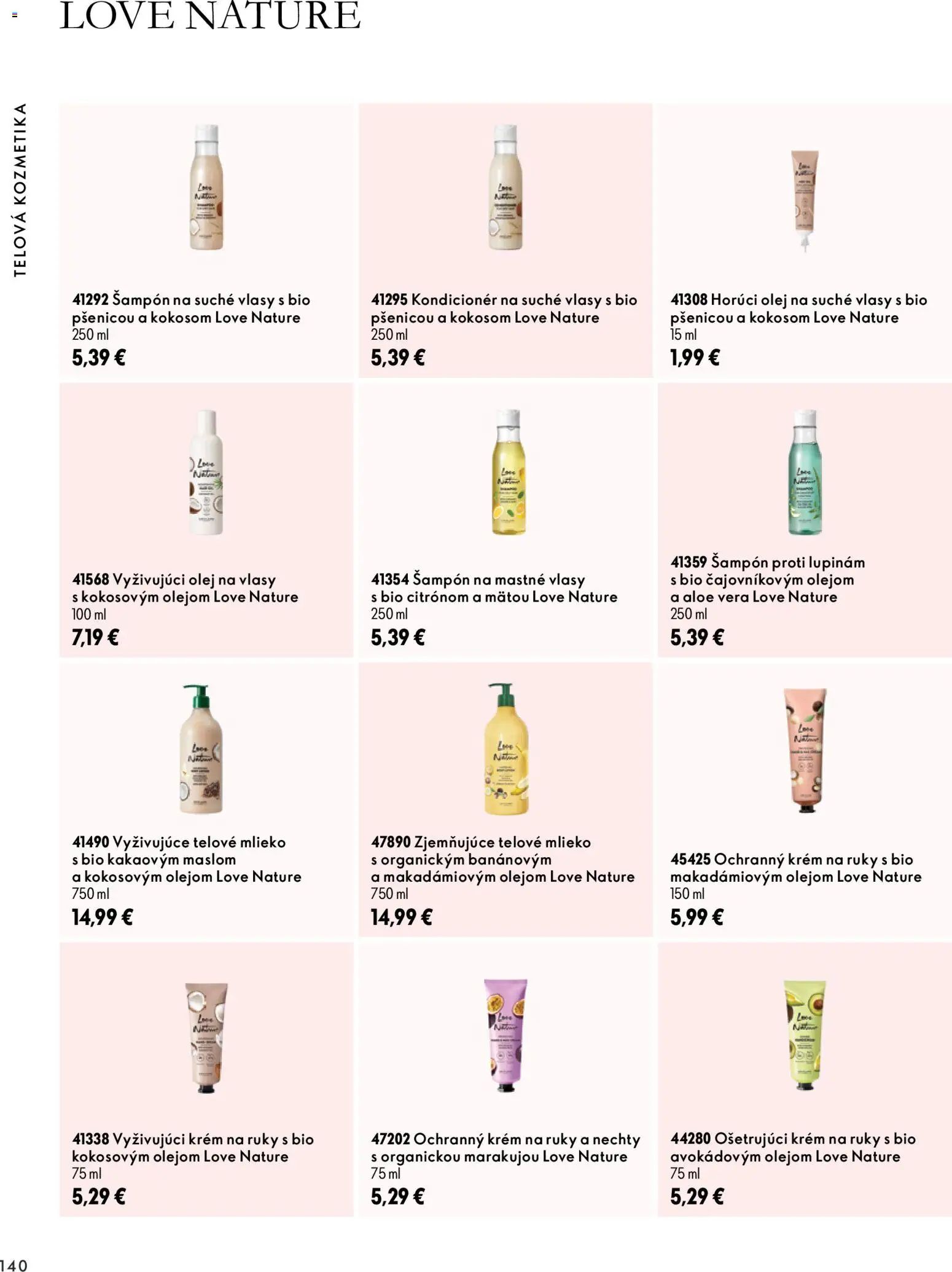 Nové Oriflame akcie – leták je platný od 30.09.2026 | Strana: 140 | Produkty: Olej, Kondicionér, Telové mlieko, Krém