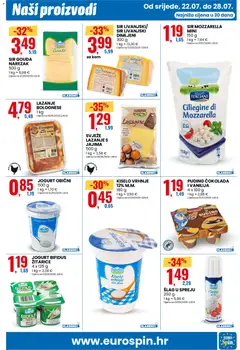 KISELO VRHNJE 12% M.M., KISELO VRHNJE 12% M.M. 180 g - Pregled kataloga iz trgovine Eurospin, vrijedi od 22.07.2026 | Stranica: 3