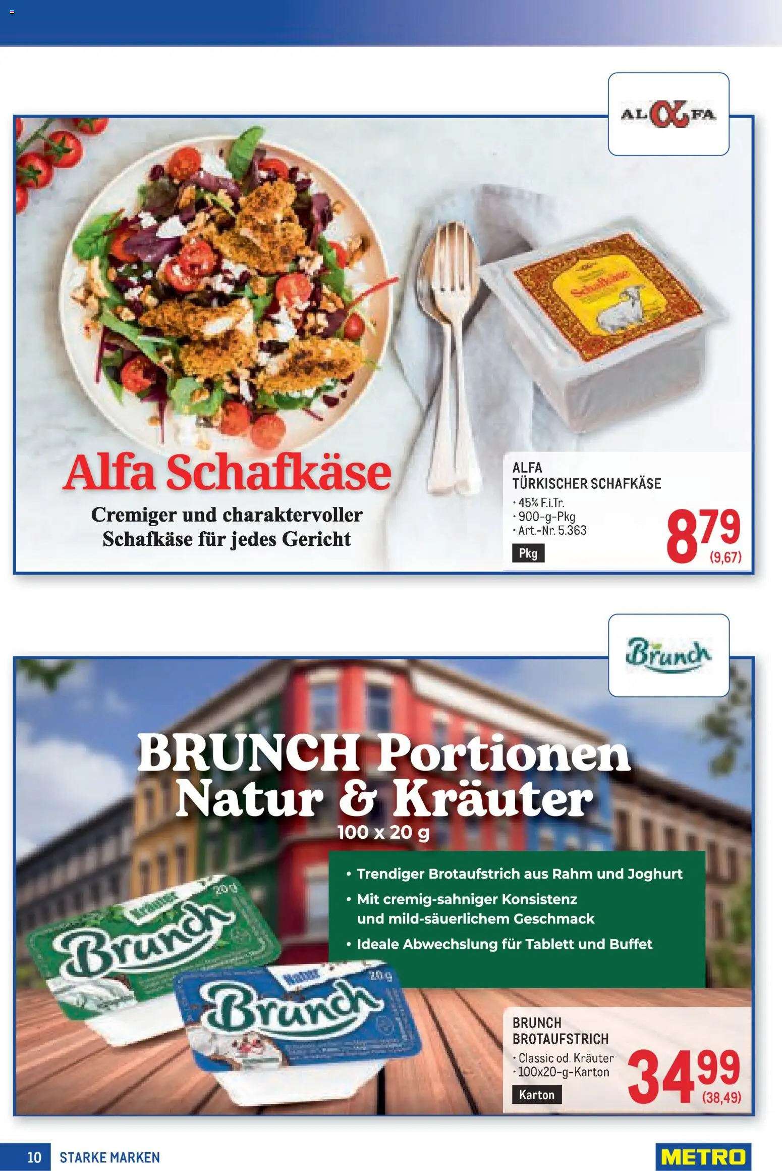 Metro angebote Starke Marken mp23 gültig ab 29.10.2026 | Seite: 10 | Produkte: Joghurt