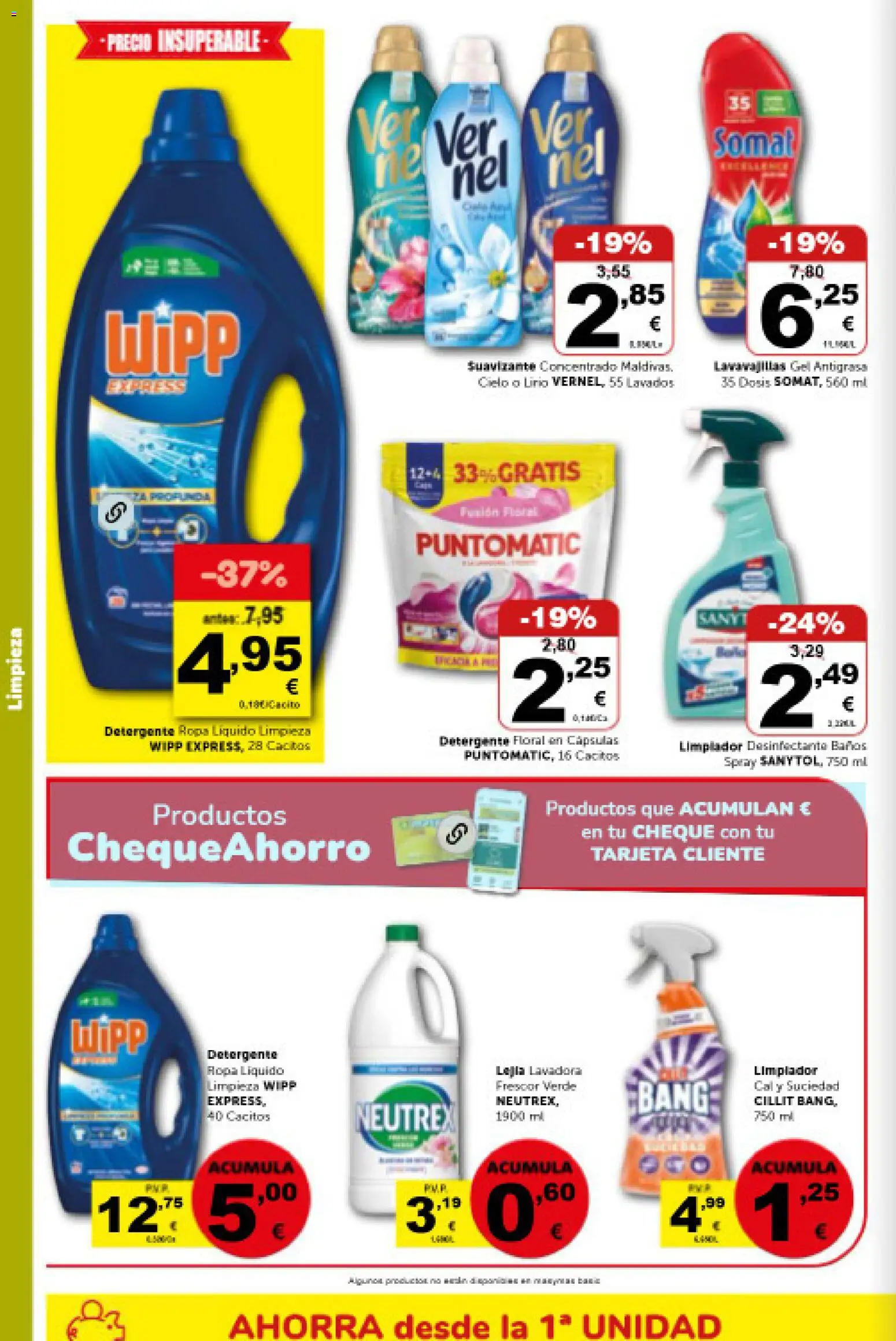 Masymas folleto │ válido desde el 18/09/2026 | Página: 18 | Productos: Detergente, Suavizante, Lavadora, Lavavajillas