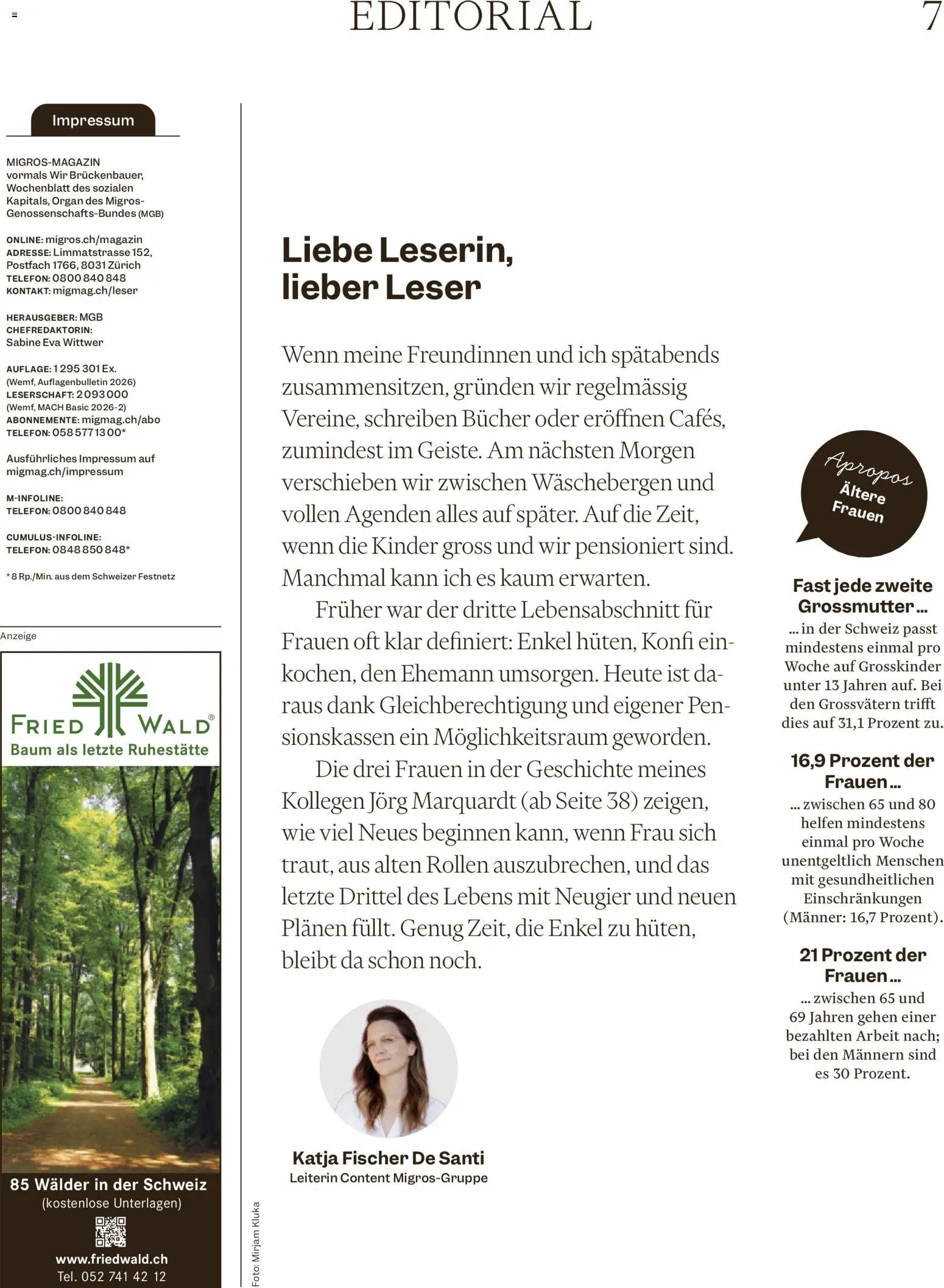 Migros aktionen Magazine – gültig ab 21.10.2026 | Seite: 7