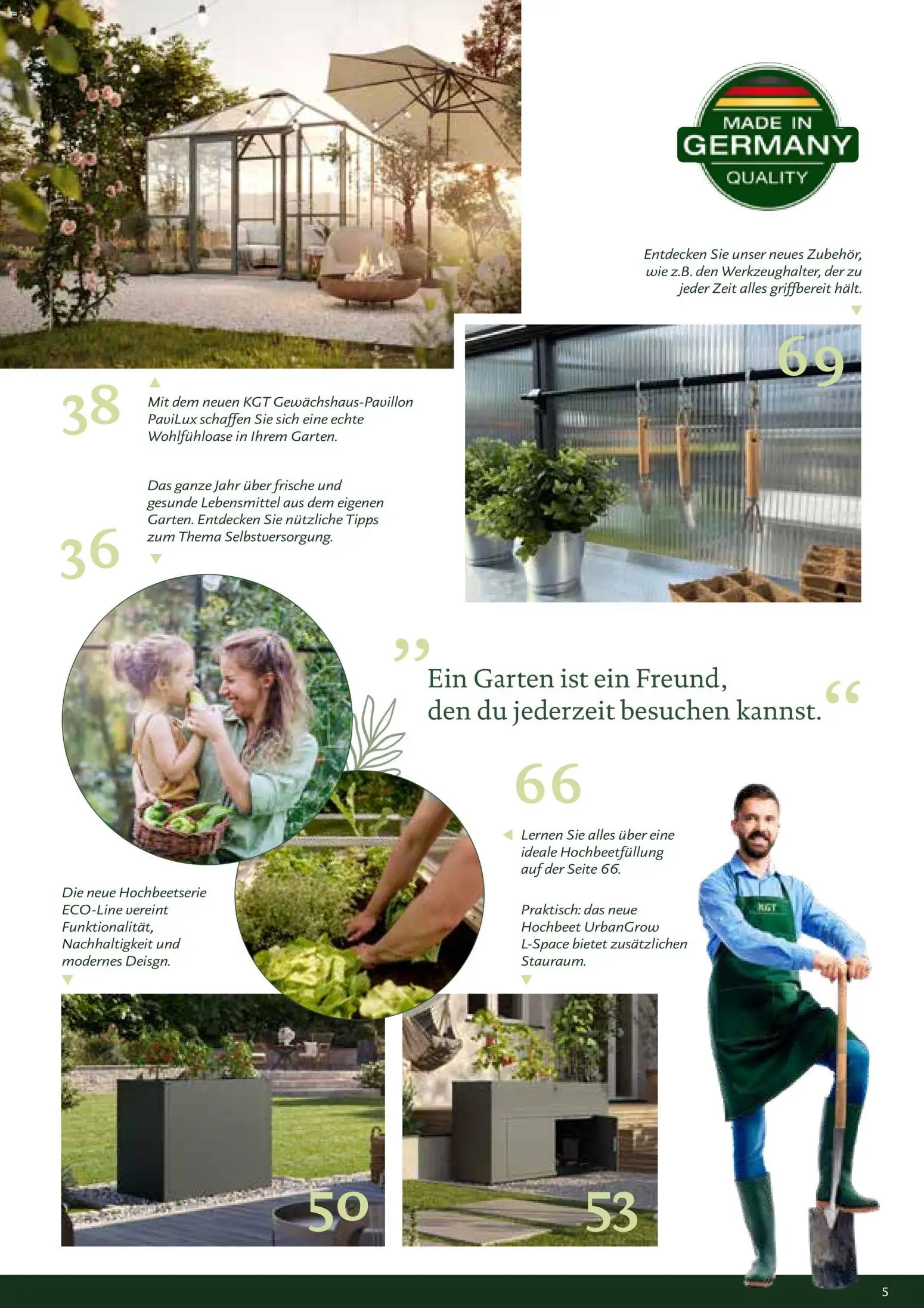Dehner KGT – Kreative Gartentechnik – gültig ab 01.01.2026 | Seite: 5 | Produkte: Hochbeet