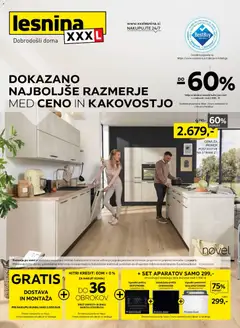 XXXL Lesnina katalog akcije – veljaven od 14.09.2026