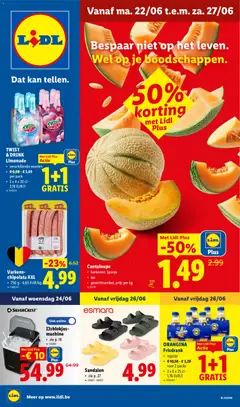 Lidl Folder week 26 - Voorbeeld van een folder van Lidl, geldig van 22.06.2026