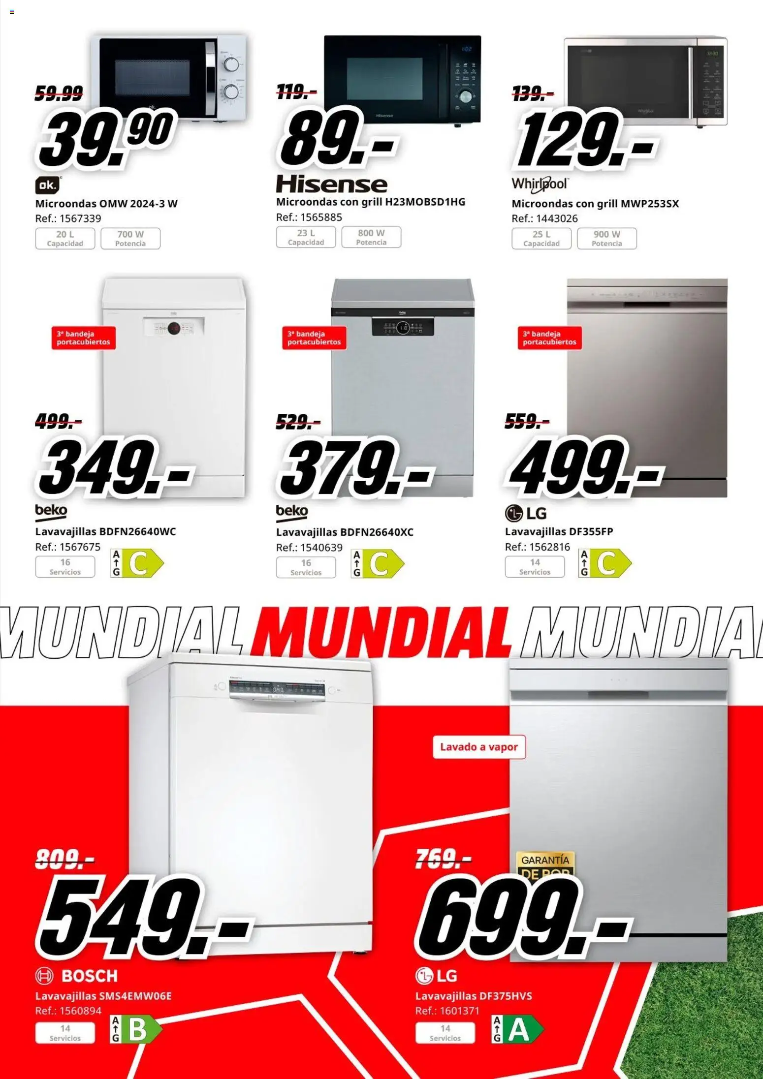 Media Markt folleto │ válido desde el 05.06.2026 | Página: 9 | Productos: Lavavajillas, Bandeja