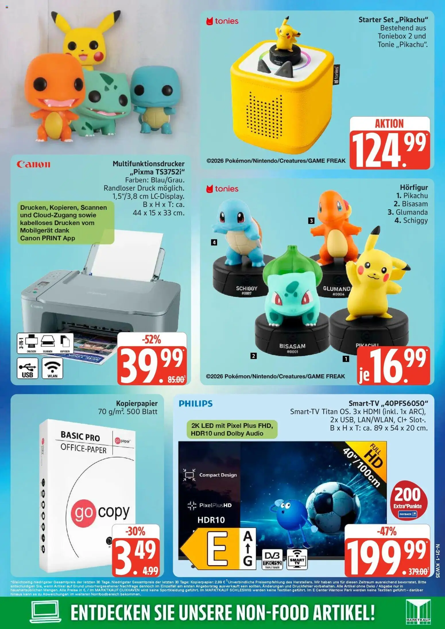Marktkauf Prospekt Buxtehude (ab 24.08.2026) » Angebote online | Seite: 31 | Produkte: Philips, Audio