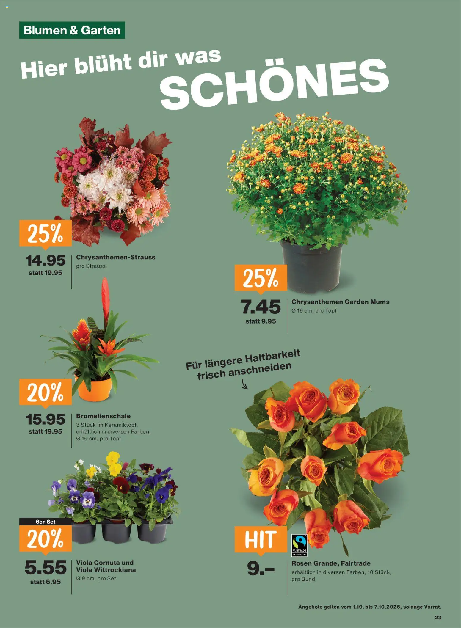 Migros aktionen – gültig ab 01.10.2026 | Seite: 23